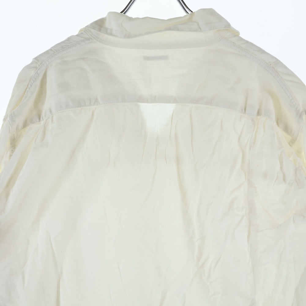 KAPITAL(キャピタル) パッチワークプルオーバーシャツ ホワイト