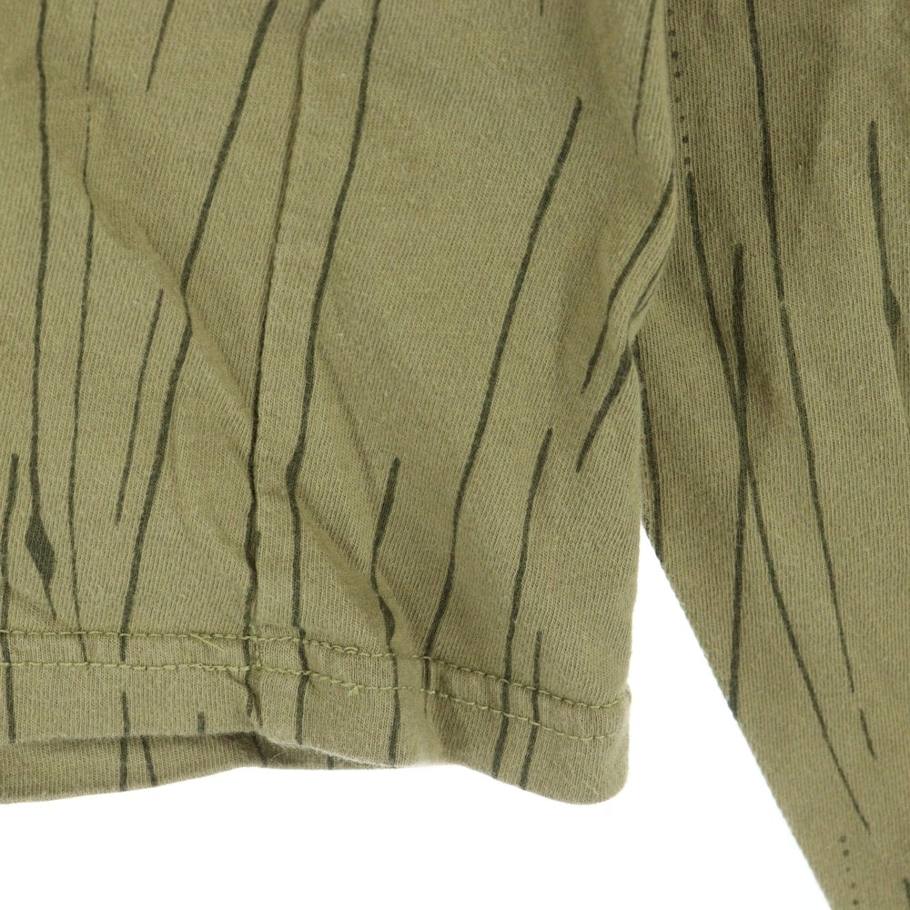 KAPITAL(キャピタル) スマイルプリント コットン長袖Tシャツ