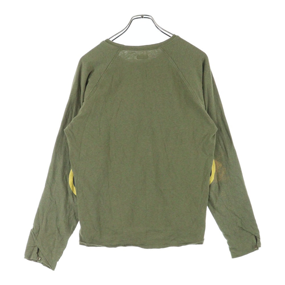 KAPITAL(キャピタル) スマイルプリント コットン長袖Tシャツ