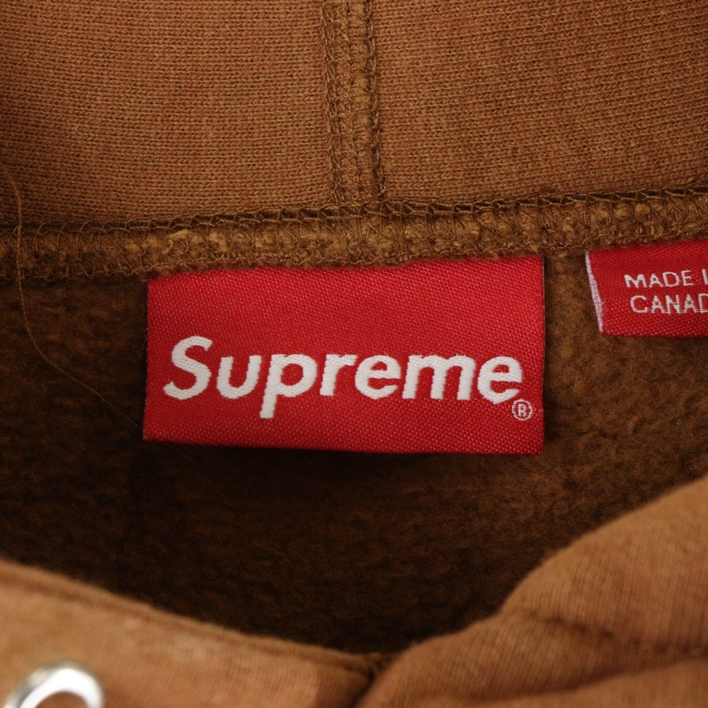 SUPREME(シュプリーム) 17AW Box Logo Hooded Sweatshirt ボックスロゴプルオーバーパーカー フーディ ブラウン