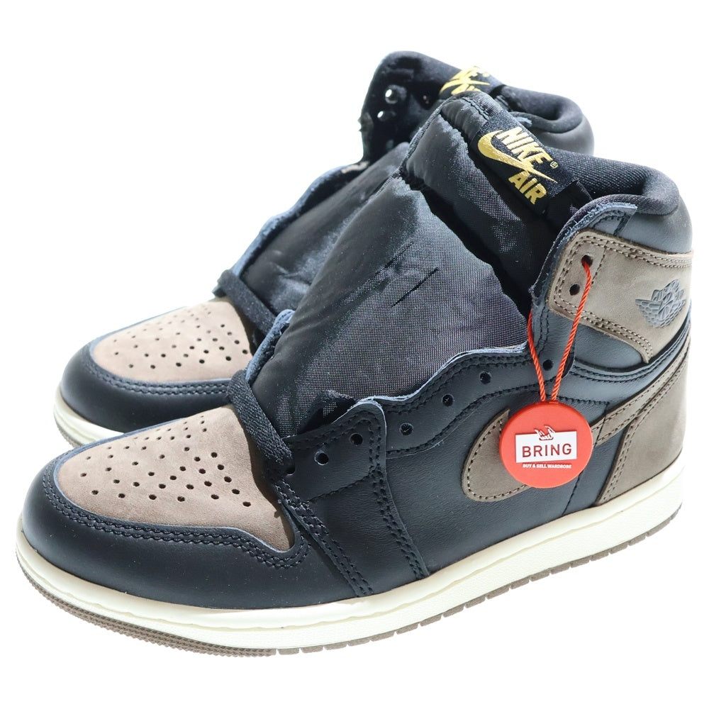 NIKE(ナイキ) AIR JORDAN1 RETRO HIGH OG Palomino DZ5485-020 エアジョーダン1 レトロ パロミノ ハイカットスニーカー ブラウン/ブラック US5/23.5cm レディース