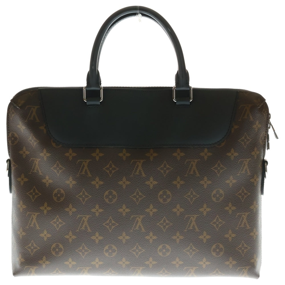 LOUIS VUITTON(ルイヴィトン) モノグラムマカサー PDJ ポルトドキュマン ジュールNM ビジネスバッグ ブリーフケース 2WAY ショルダーバッグ M54019