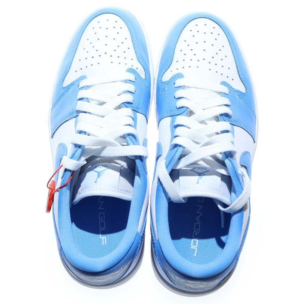NIKE(ナイキ) AIR JORDAN 1 LOW GOLF UNC DD9315-100 エアジョーダン 1 ゴルフ UNC ローカットスニーカー US8/26.0cm ブルー/ホワイト