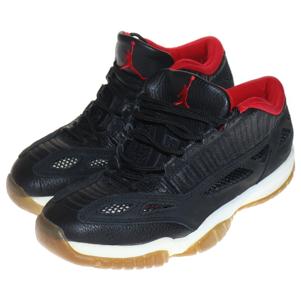 NIKE(ナイキ) 【観賞用1996年製】AIR JORDAN 11 LOW RETRO IE OG BRED エアジョーダン11 レトロ IE OG ブレッド ローカットスニーカー US9.5/27.5cm 130270-001