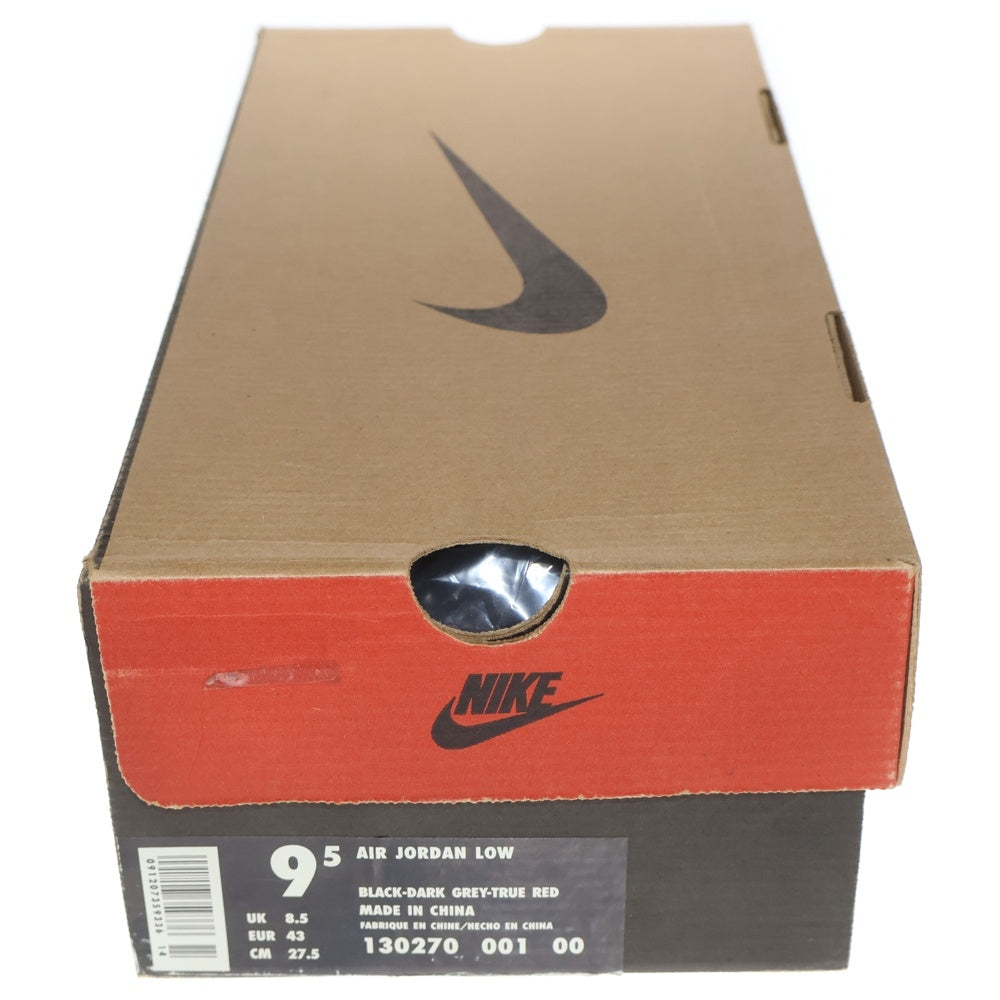 NIKE(ナイキ) 【観賞用1996年製】AIR JORDAN 11 LOW RETRO IE OG BRED エアジョーダン11 レトロ IE OG ブレッド ローカットスニーカー US9.5/27.5cm 130270-001