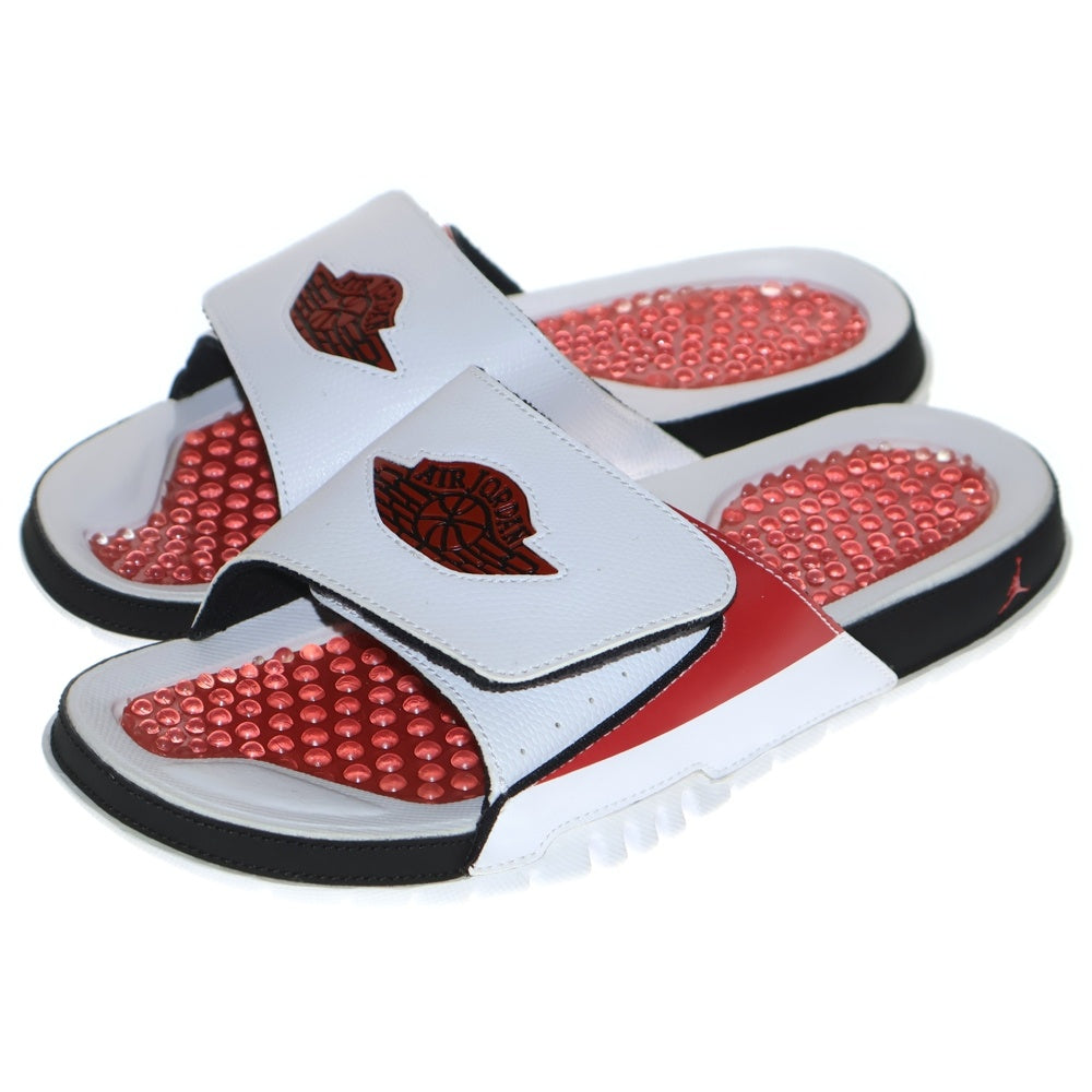 NIKE(ナイキ) 【観賞用】AIR JORDAN SLIDE 385073-161 エアジョーダン スライド サンダル US8/26.0cm ホワイト/レッド