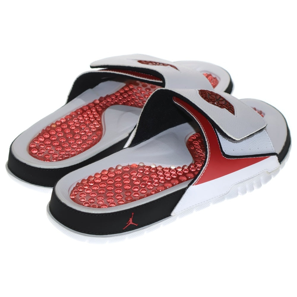 NIKE(ナイキ) 【観賞用】AIR JORDAN SLIDE 385073-161 エアジョーダン スライド サンダル US8/26.0cm ホワイト/レッド