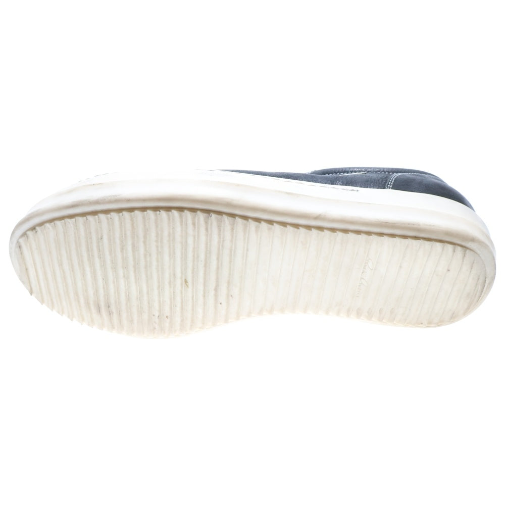 Rick Owens(リックオウエンス) VINTAGE SNEAKS RU01D3897 ヴィンテージスニーカー レザーローカットスニーカー 42 ブラック/ホワイト