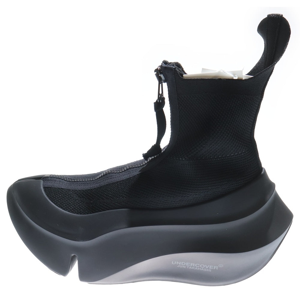 UNDERCOVER(アンダーカバー) ×grounds ORCA ジップアップハイカットブーツ ブラック UC2E8F01 US11/29.0cm