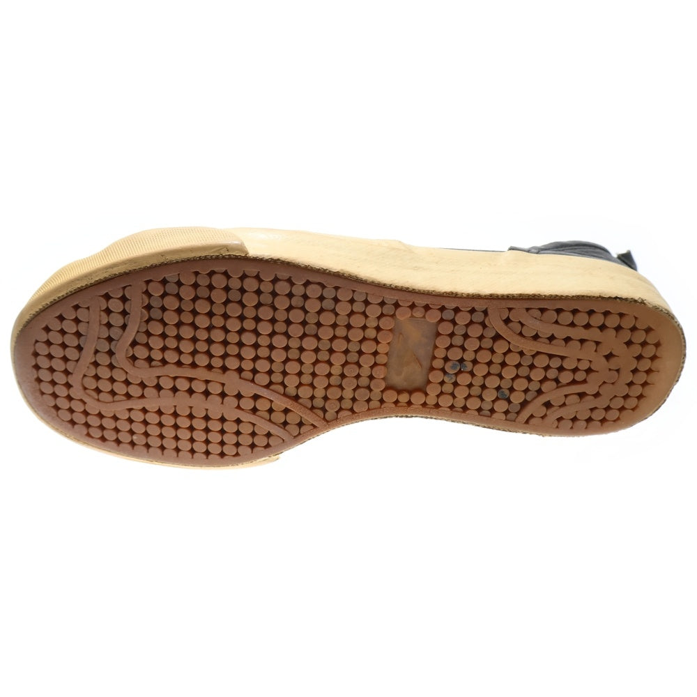 UNDAKOVRIST(アンダーカバーリスト) 初期 archive ジャックパーセル型 レザースニーカー ブラック