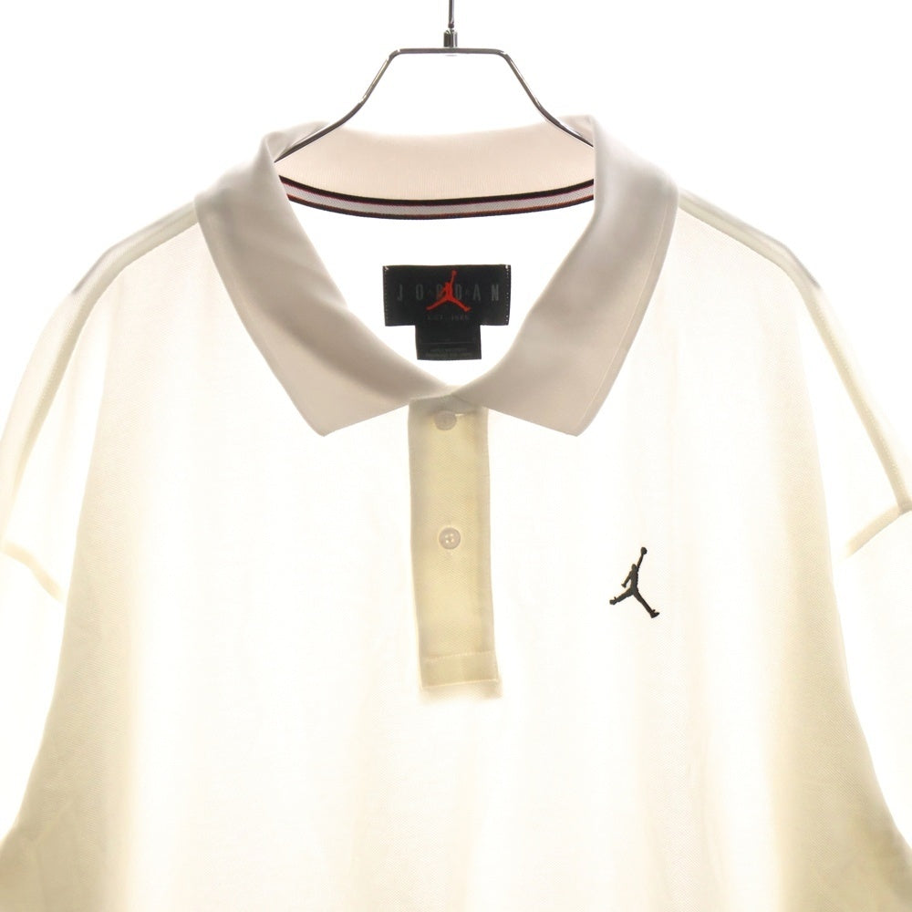 NIKE(ナイキ) Jordan Brooklyn IB1041-100 半袖ポロシャツ コットン ホワイト