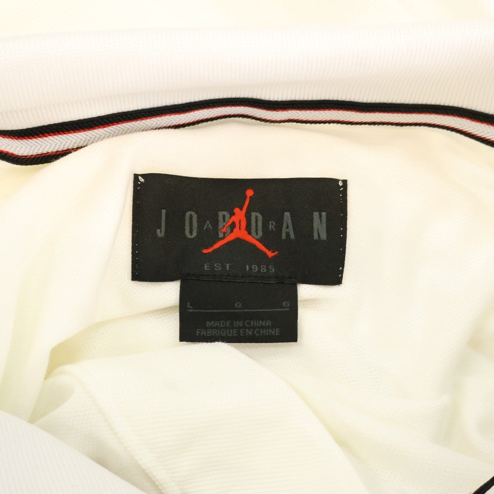NIKE(ナイキ) Jordan Brooklyn IB1041-100 半袖ポロシャツ コットン ホワイト