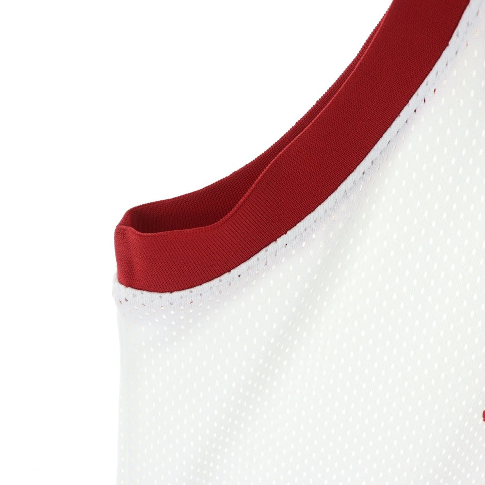 NIKE(ナイキ) WMENS JORDAN BRAND HJ0045-100 ウィメンズ バスケットボール ゲームシャツ メッシュ ホワイト/レッド