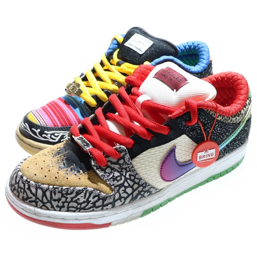 NIKE SB(ナイキエスビー) DUNK LOW WHAT THE P-ROD CZ2239-600 ダンク ワットザポール ローカットスニーカー US9.5/27.5cm マルチ