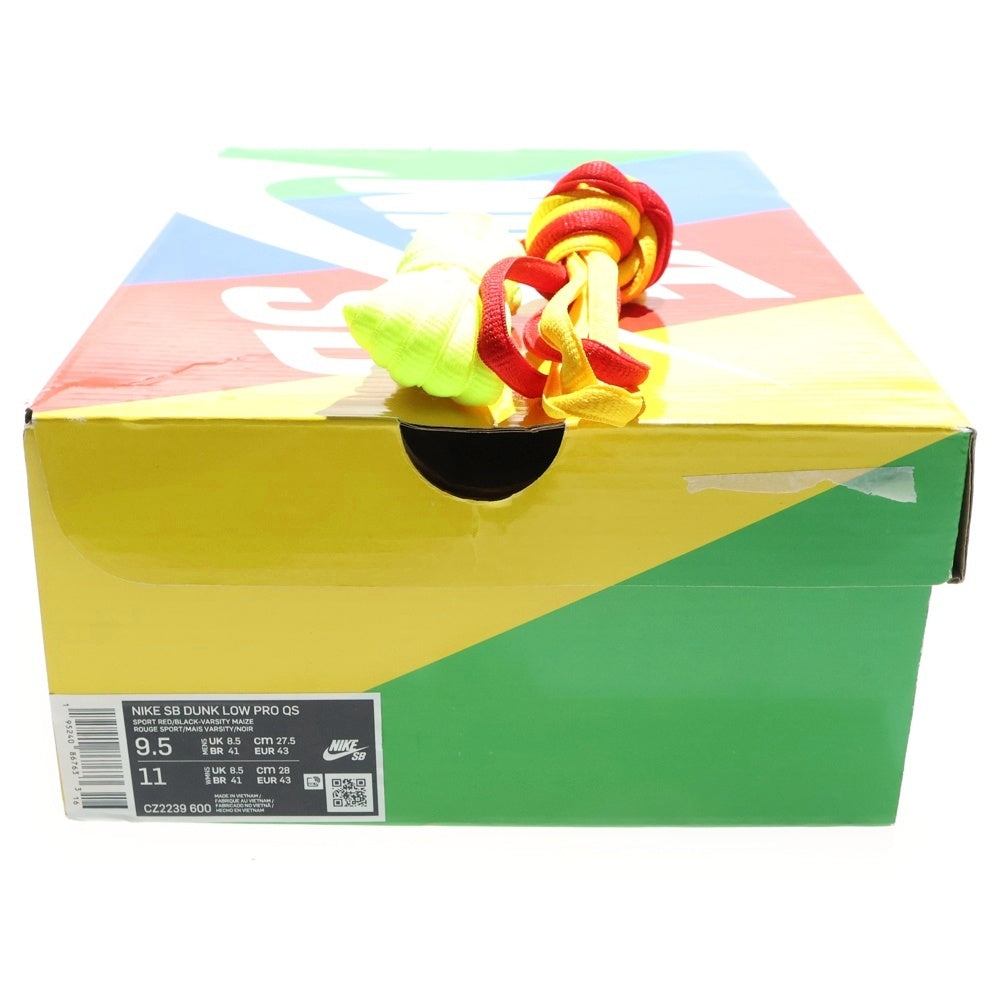 NIKE SB(ナイキエスビー) DUNK LOW WHAT THE P-ROD CZ2239-600 ダンク ワットザポール ローカットスニーカー US9.5/27.5cm マルチ
