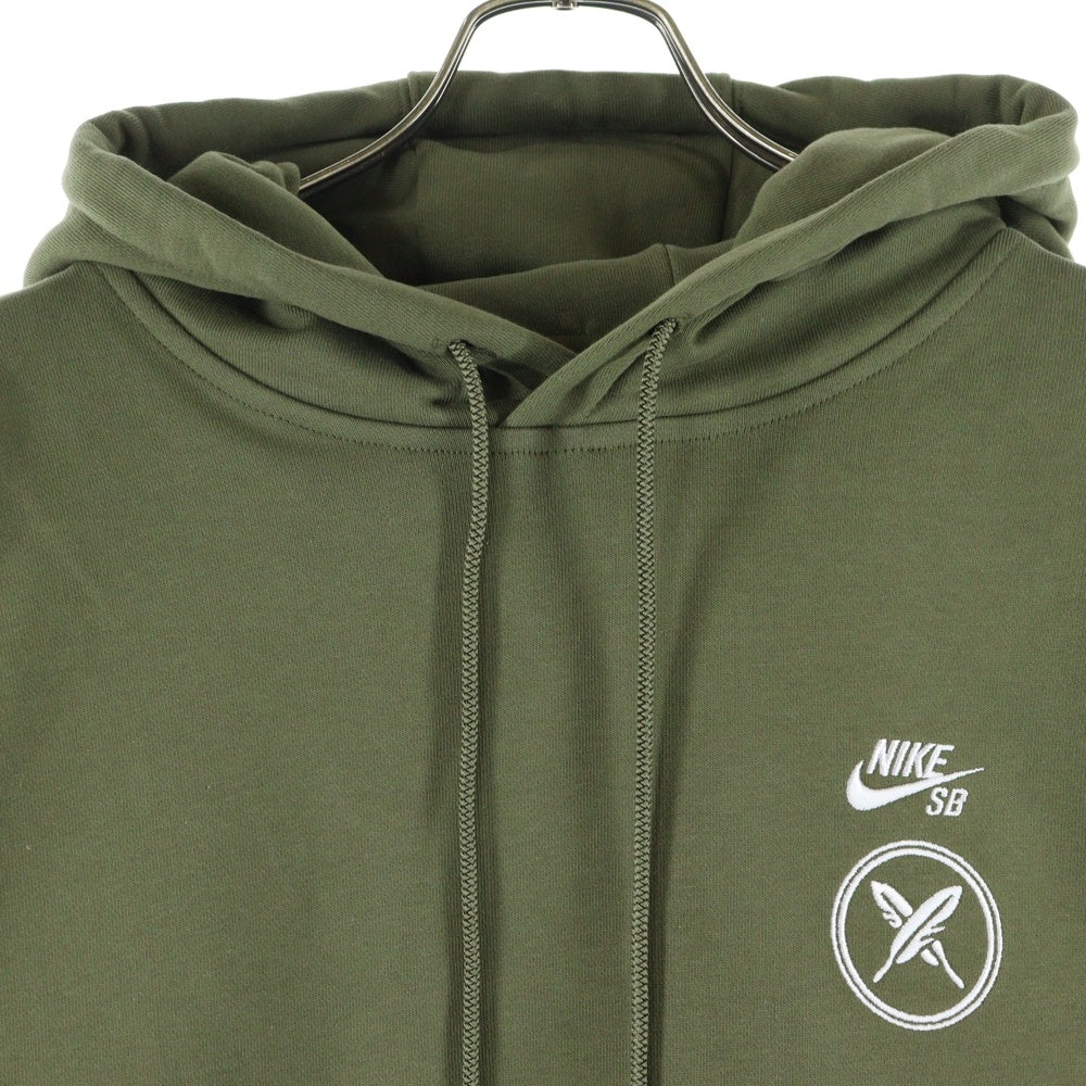 NIKE(ナイキ) ×Yuto Horigome Skateboard Fleece FN0552-222 プルオーバーパーカー グリーン