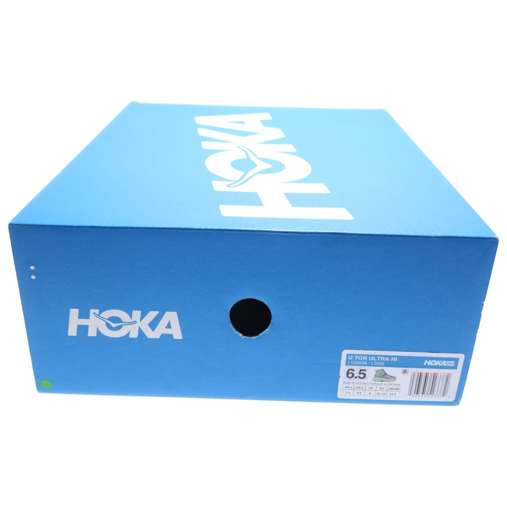 HOKA ONE ONE(ホカオネオネ) U TPR ULTRA HI 1129958-LSGS ユートーウルトラ ハイ ハイカットブーツ US6.5/24.5cm グレー