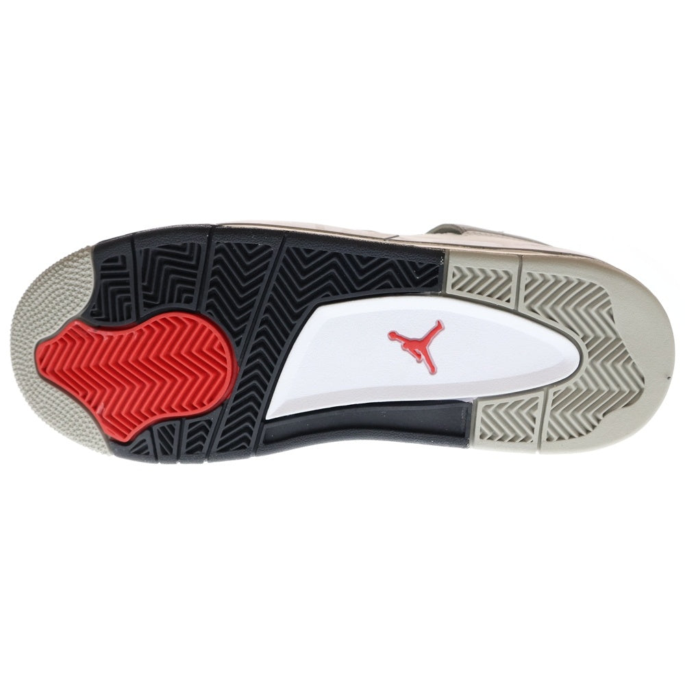 NIKE(ナイキ) 【観賞用 2016年製】GS AIR JORDAN 4 RETRO OG BG 836016-192 エアジョーダン4 ローカットスニーカー US6Y/24.0cm ホワイト レディース