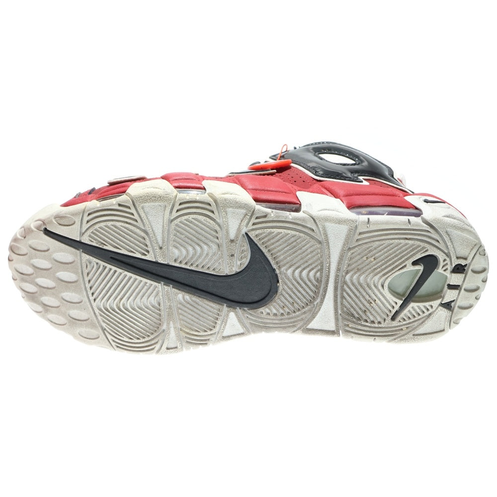 NIKE(ナイキ) AIR MORE UPTEMPO 96 921948-600 エアモアアップテンポ ハイカットスニーカー US9.5/27.5cm レッド/ブラック