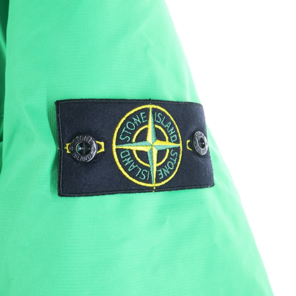 STONE ISLAND(ストーンアイランド) RIOSTOP GORE-TEX 751540330 リオストップ ゴアテックス ロゴワッペン ダウンジャケット グリーン