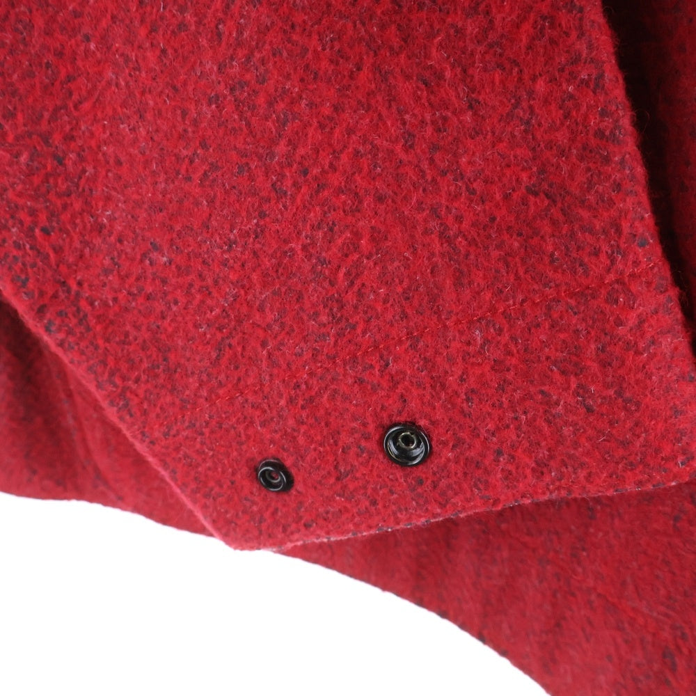 STONE ISLAND(ストーンアイランド) NEEDLE PUNCHED REFLECTIVE 77154319A ニードル パンチド リフレクティブ フーデッドブルゾン マウンテンパーカー レッド