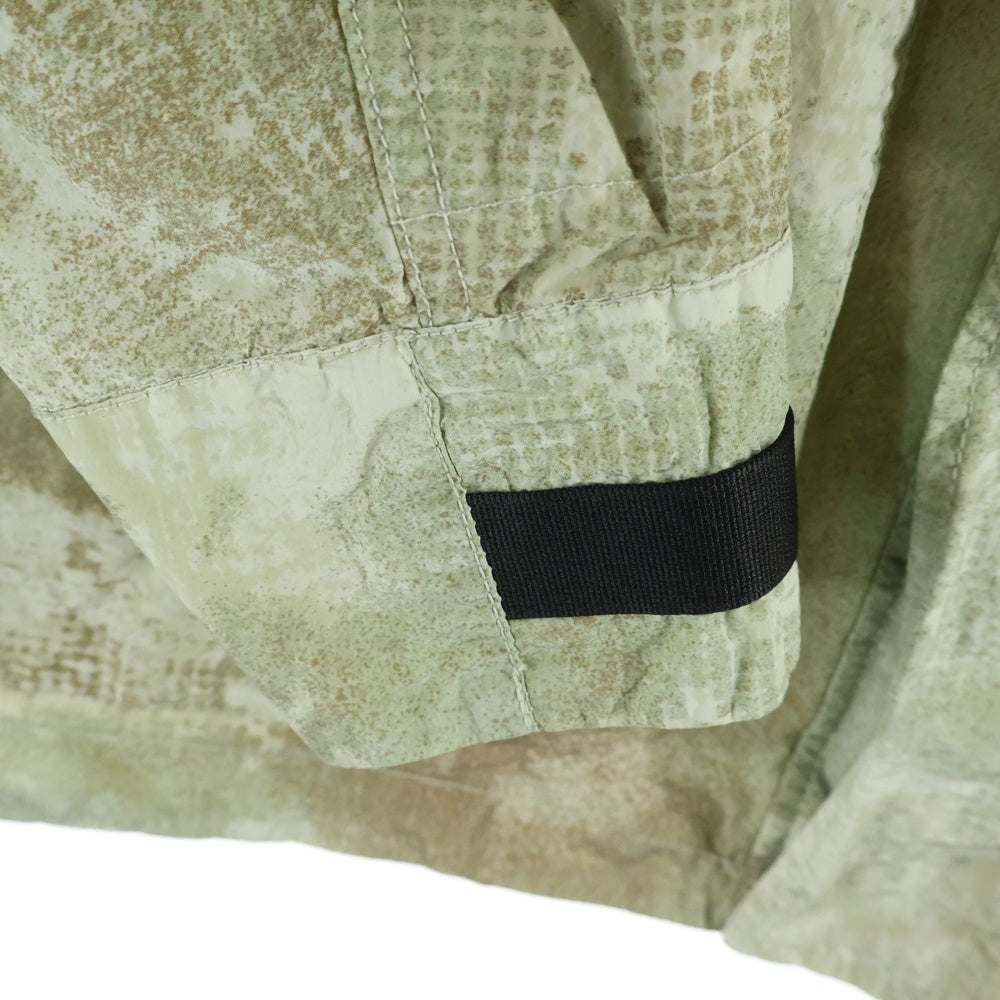 STONE ISLAND(ストーンアイランド) Grid Camo Hooded Jacket 8015438E1 グリッド カモフードジャケット グリーン