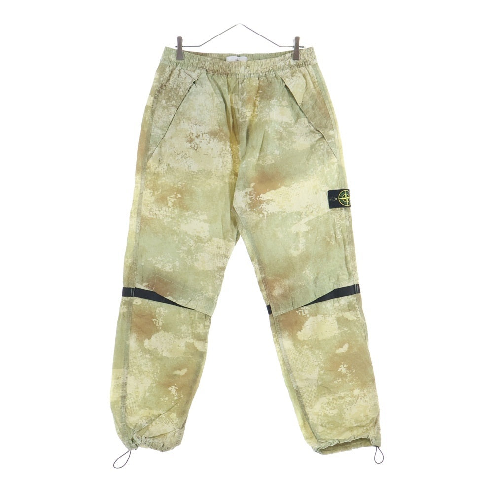 STONE ISLAND(ストーンアイランド) CAMOUFLAGE NYLON PANTS 8015662E1 カモフラージュナイロンパンツ グリーン