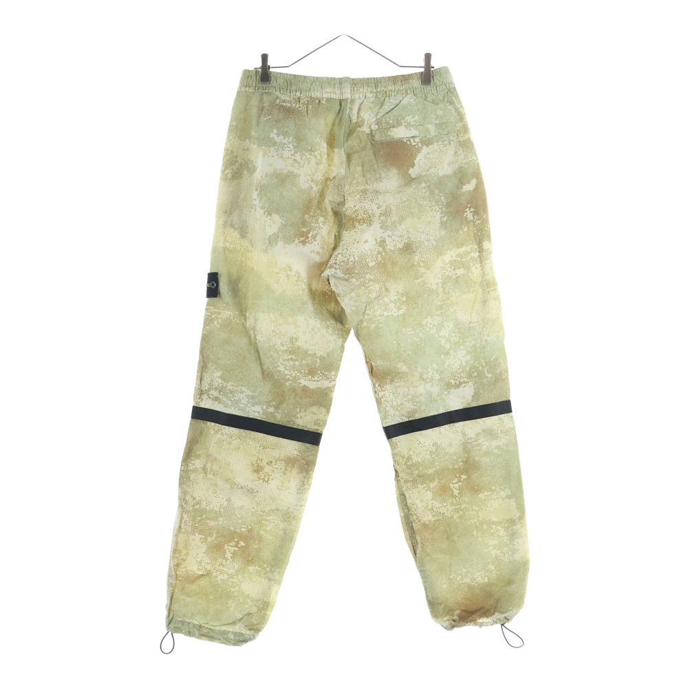 STONE ISLAND(ストーンアイランド) CAMOUFLAGE NYLON PANTS 8015662E1 カモフラージュナイロンパンツ グリーン