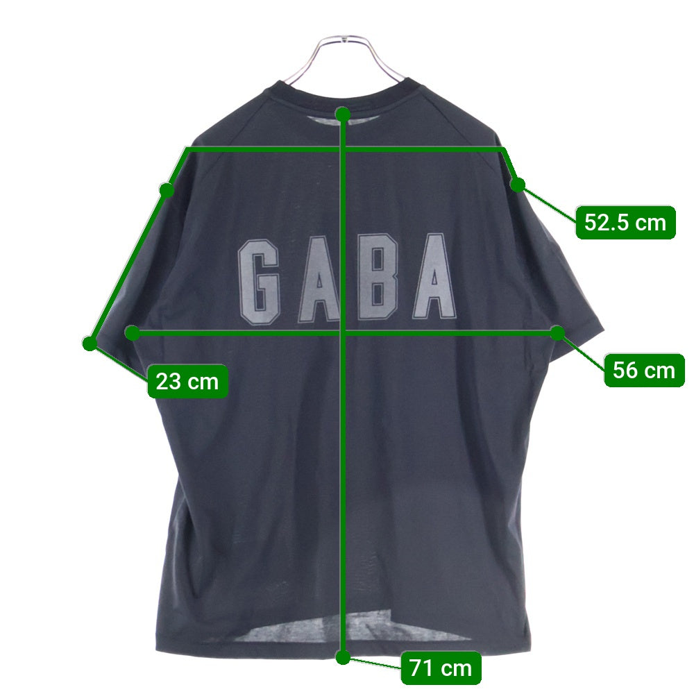 ALMOSTBLACK(オールモストブラック) 無地 半袖Tシャツ カットソー コットン 25SSGAB-CS02 ブラック