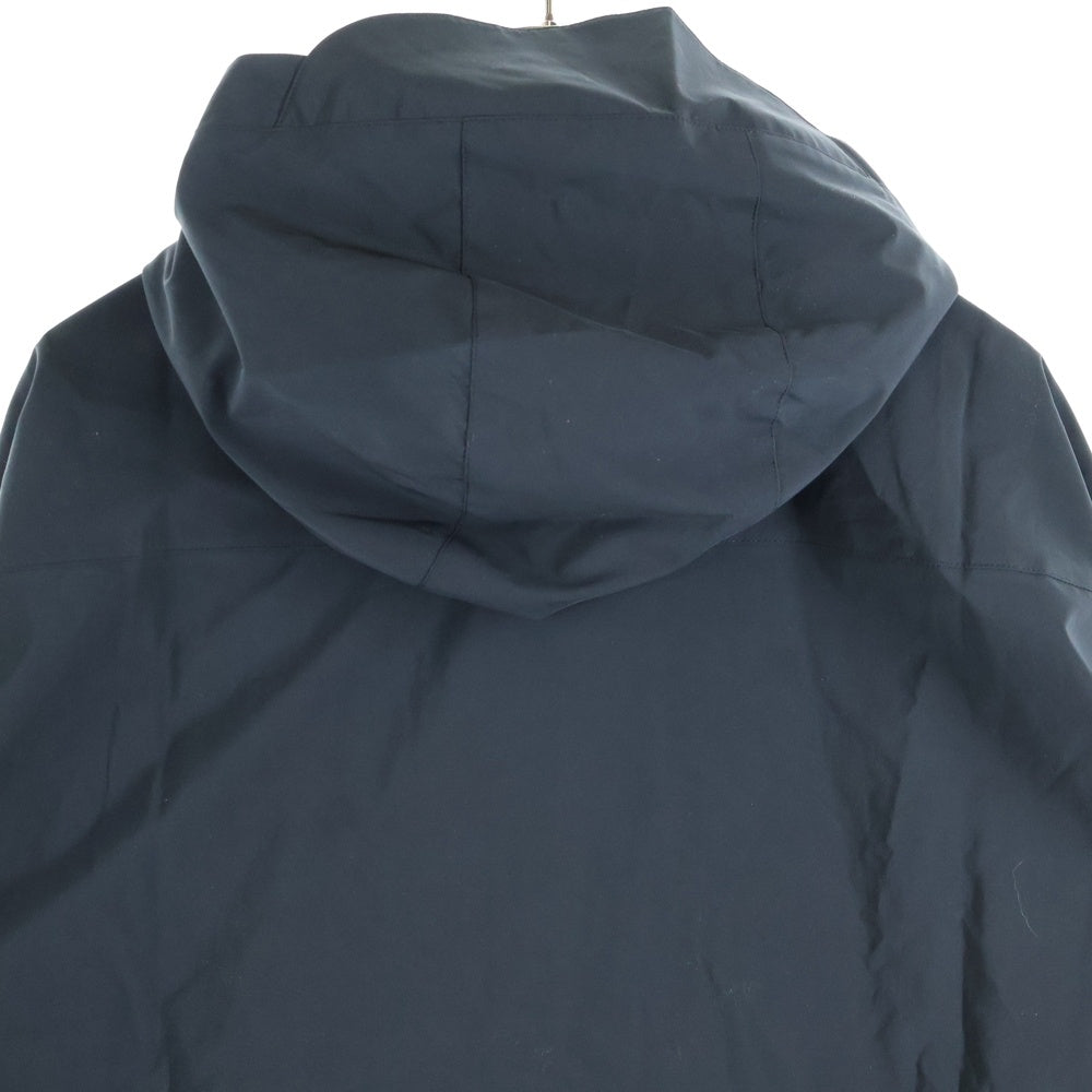 ALMOSTBLACK(オールモストブラック) WOVEN WATER-REPELLENT HOOD BLOUSON 25SSGAB-BL01 ウーブン ウォーターリペレント マウンテンパーカー ブラック