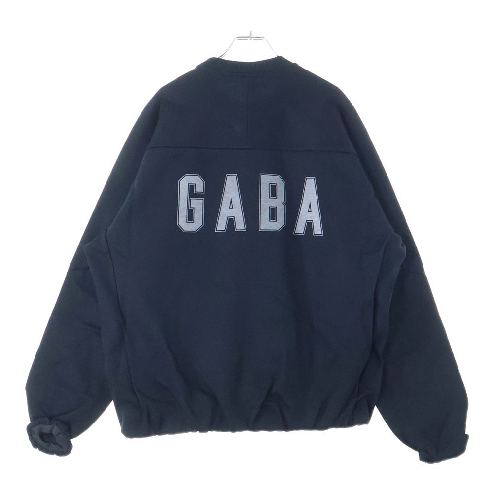 ALMOSTBLACK(オールモストブラック) GHOST 3D CREW REFLECT PRINT NECK SWEAT 25SS-GAB-CS01 スウェット ブラック