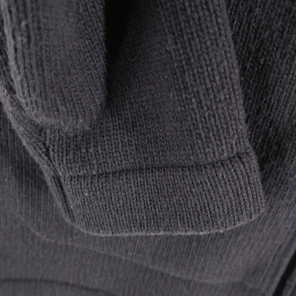 STONE ISLAND(ストーンアイランド) 19AW 7115506B8 ウールアンドナイロン ハイブリッド ジップアップ ニット カーディガン ブラウン