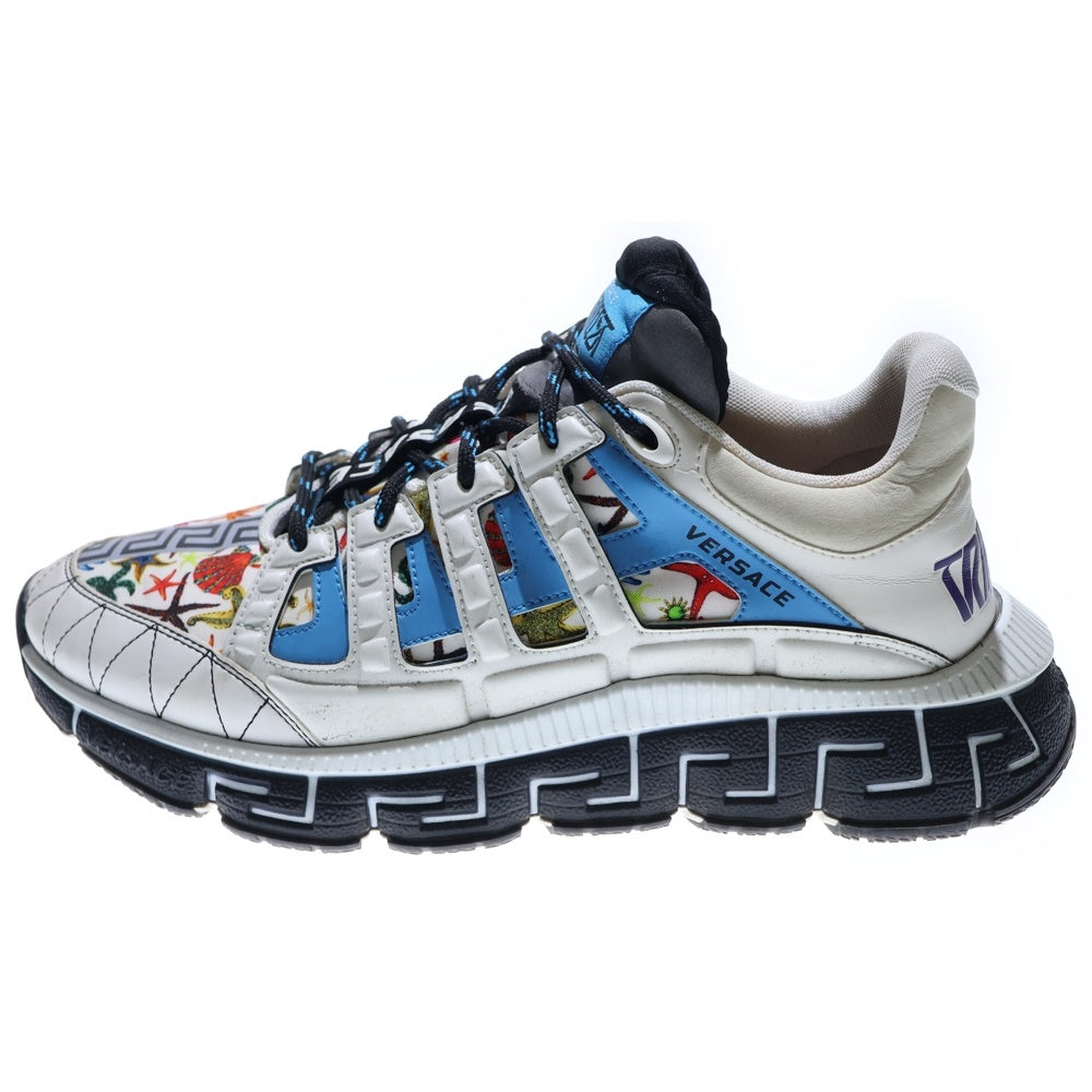 VERSACE(ヴェルサーチ) TRIGRECA DSU8094-D20TCG_6X180 トライグレカ ローカットスニーカー ホワイト