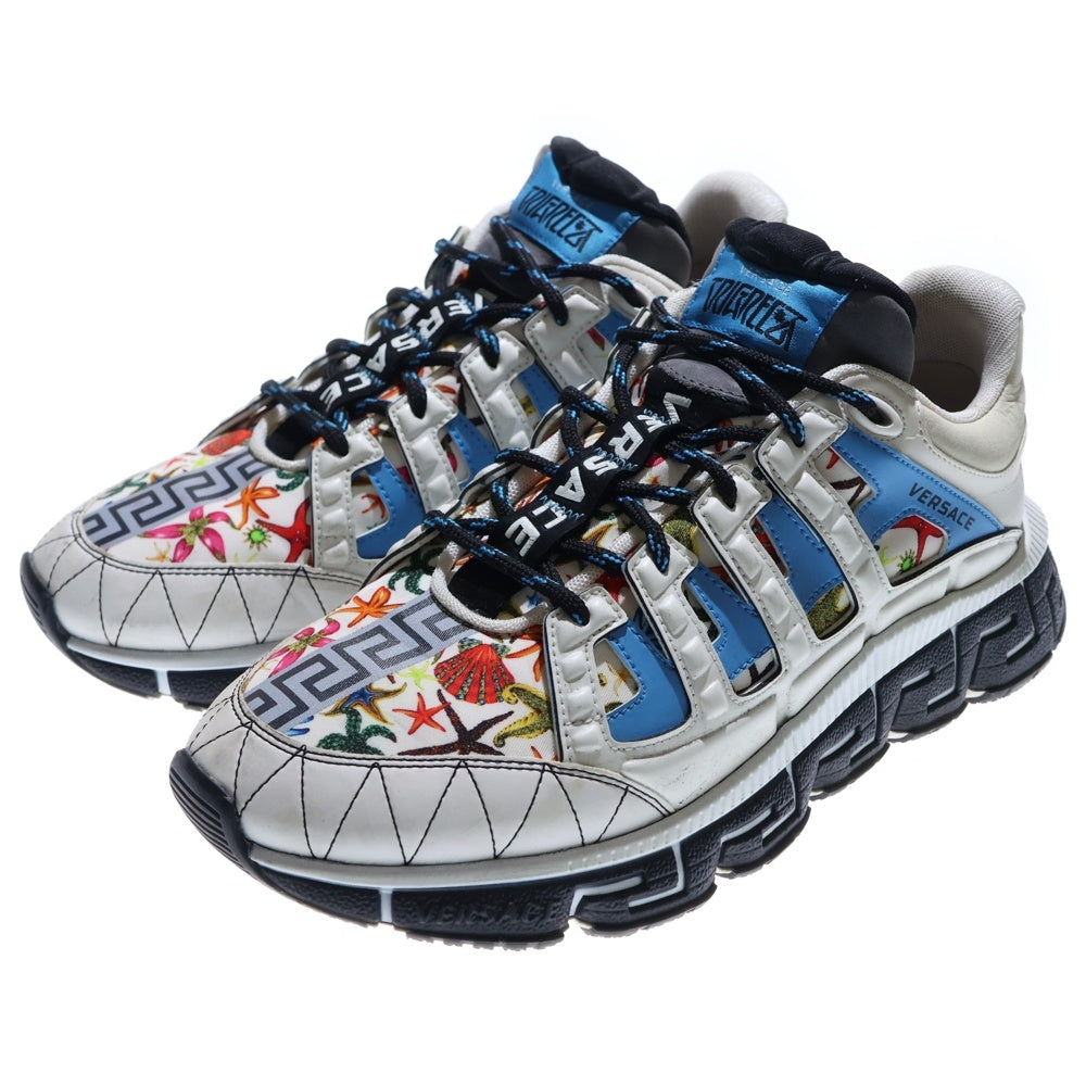 VERSACE(ヴェルサーチ) TRIGRECA DSU8094-D20TCG_6X180 トライグレカ ローカットスニーカー ホワイト