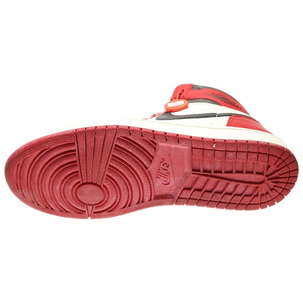 NIKE(ナイキ) AIR JORDAN 1 LOST&FOUND DZ5485-612 エアジョーダン1 ロスト&ファウンド シカゴ ハイカットスニーカー ホワイト/レッド US12/30.0cm