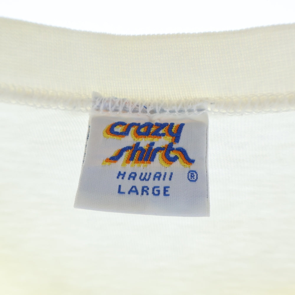 VINTAGE(ヴィンテージ) 80s KLIBAN CAT TEE クリバン キャット プリント 半袖Tシャツ カットソー ホワイト