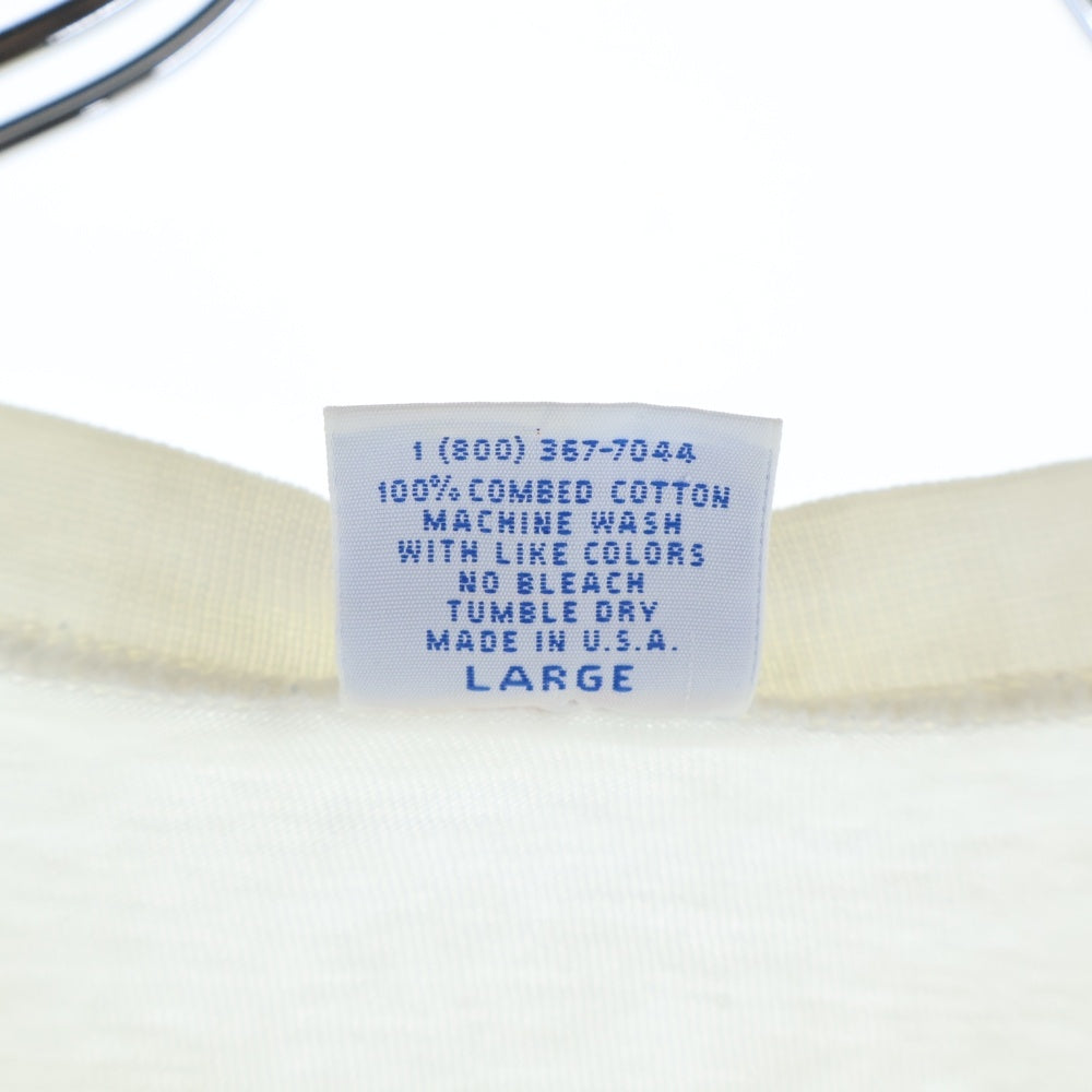 VINTAGE(ヴィンテージ) 80s KLIBAN CAT TEE クリバン キャット プリント 半袖Tシャツ カットソー ホワイト