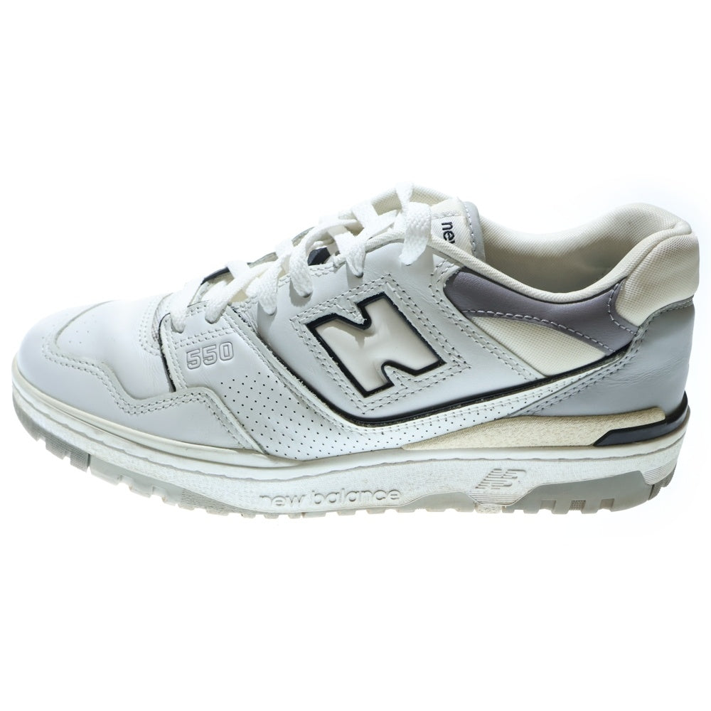 New Balance(ニューバランス) BB550PWA ローカットスニーカー US9/27.0cm ホワイト