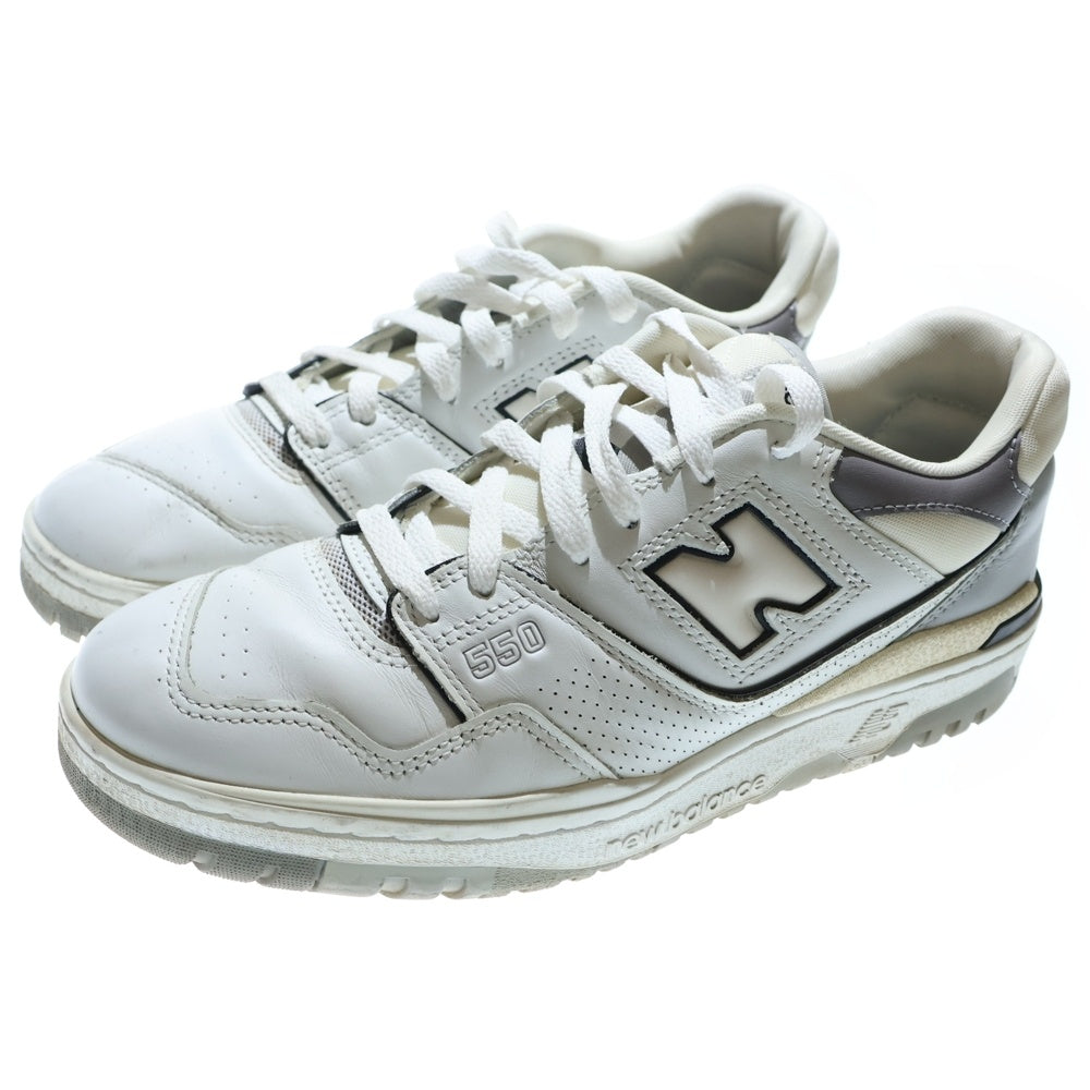 New Balance(ニューバランス) BB550PWA ローカットスニーカー US9/27.0cm ホワイト
