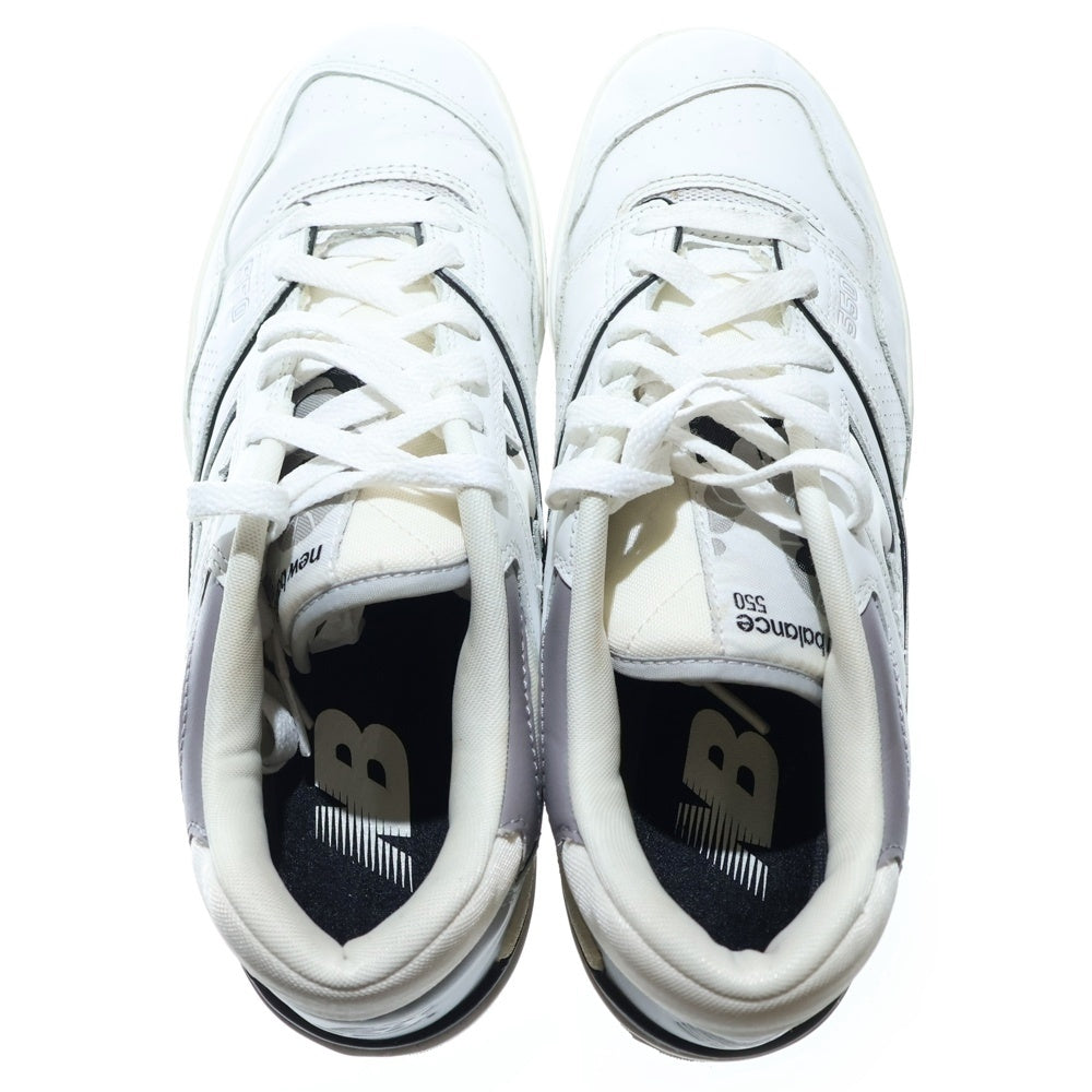 New Balance(ニューバランス) BB550PWA ローカットスニーカー US9/27.0cm ホワイト