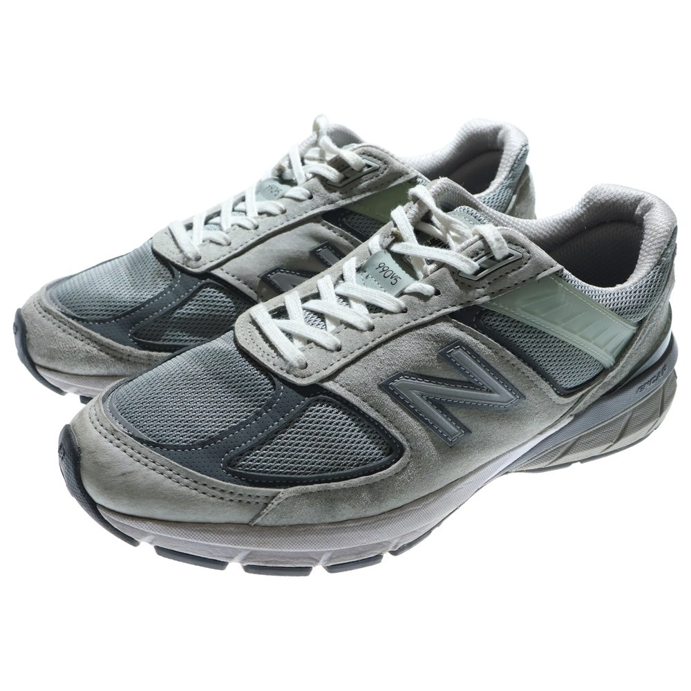 New Balance(ニューバランス) M990GL5 990V5 ローカットスニーカー US9/27.0cm グレー