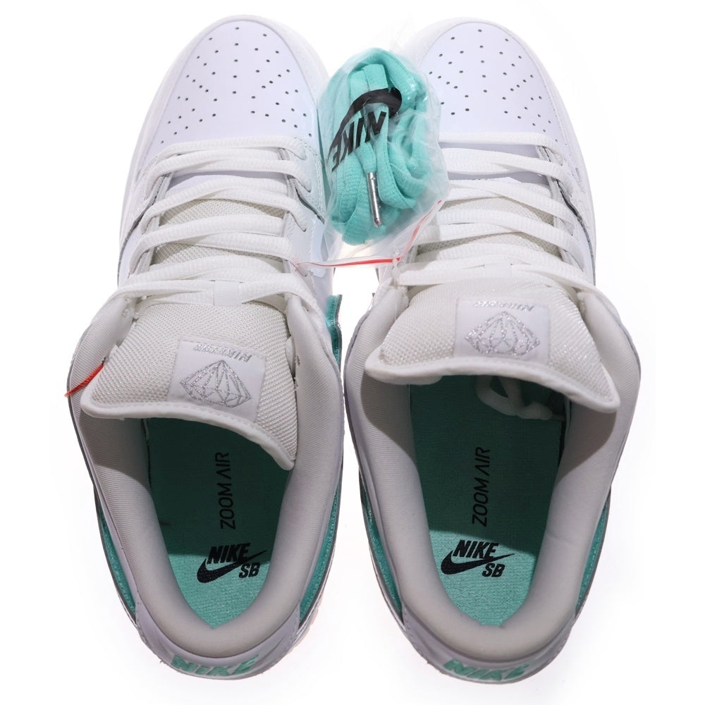 NIKE(ナイキ) ×DIAMOND SUPPLY DUNK LOW PRO OG QS BV1310-100 ダイヤモンドサプライ ダンク ローカットスニーカー ホワイト US11/29.0cm