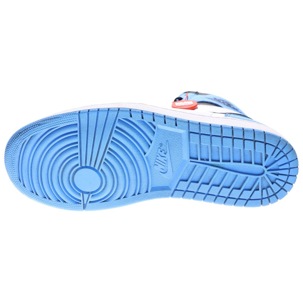 NIKE(ナイキ) AIR JORDAN 1 RETRO HI OG UNIVERSITY BLUE DZ5485-400 エアジョーダン1ハイOG ユニバーシティブルー ハイカットスニーカー US10/28.0cm ブルー/ホワイト