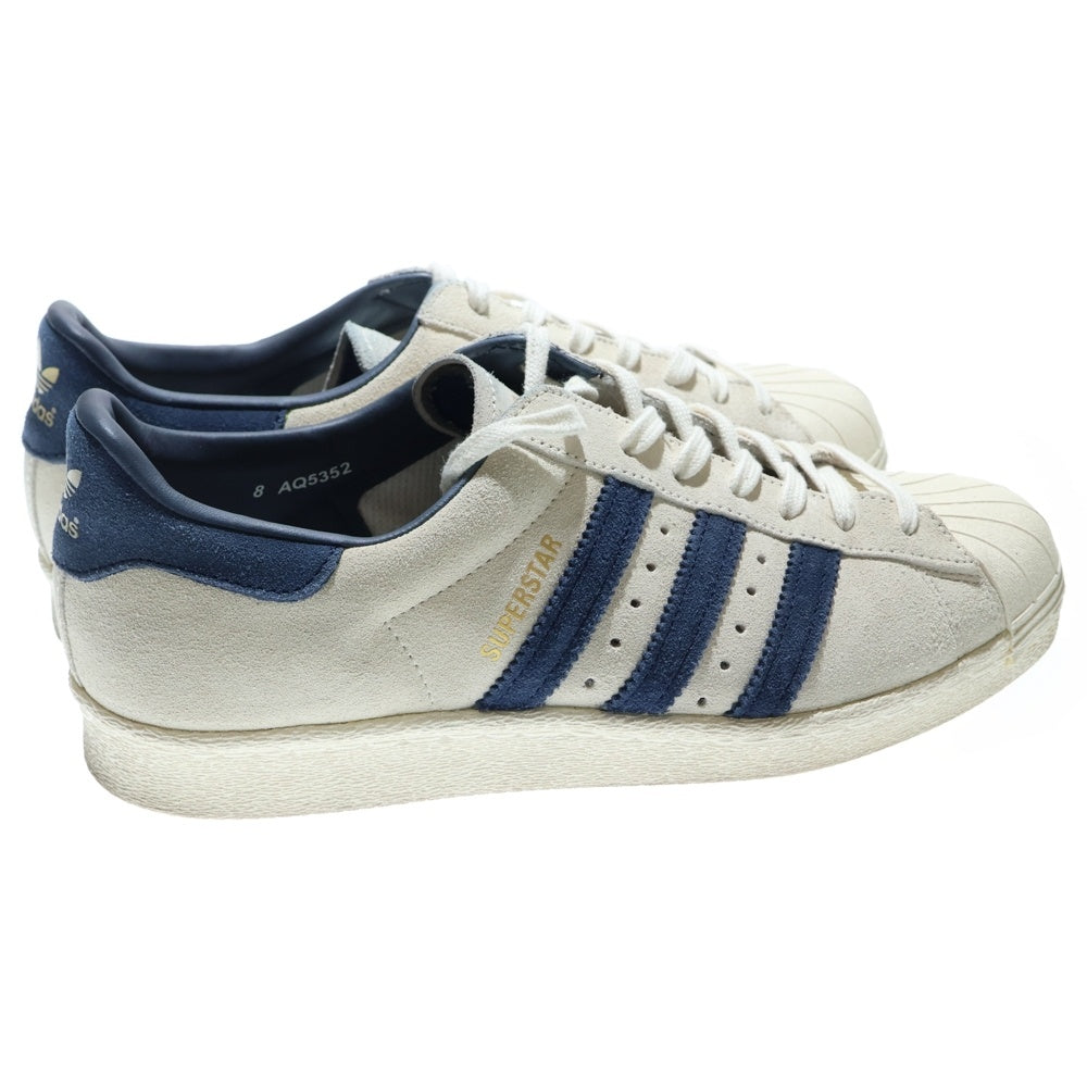 adidas(アディダス) SUPER STAR 80s BY AQ5352 ビューティアンドユース ローカットスニーカー US8.5/26.5cm ホワイト/ブルー