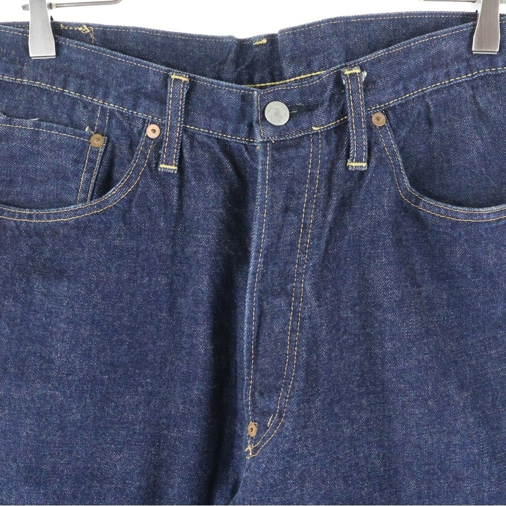 BIG JOHN(ビッグジョン) 90s 赤耳 ワイドデニムパンツ ジーンズ インディゴ OR120B