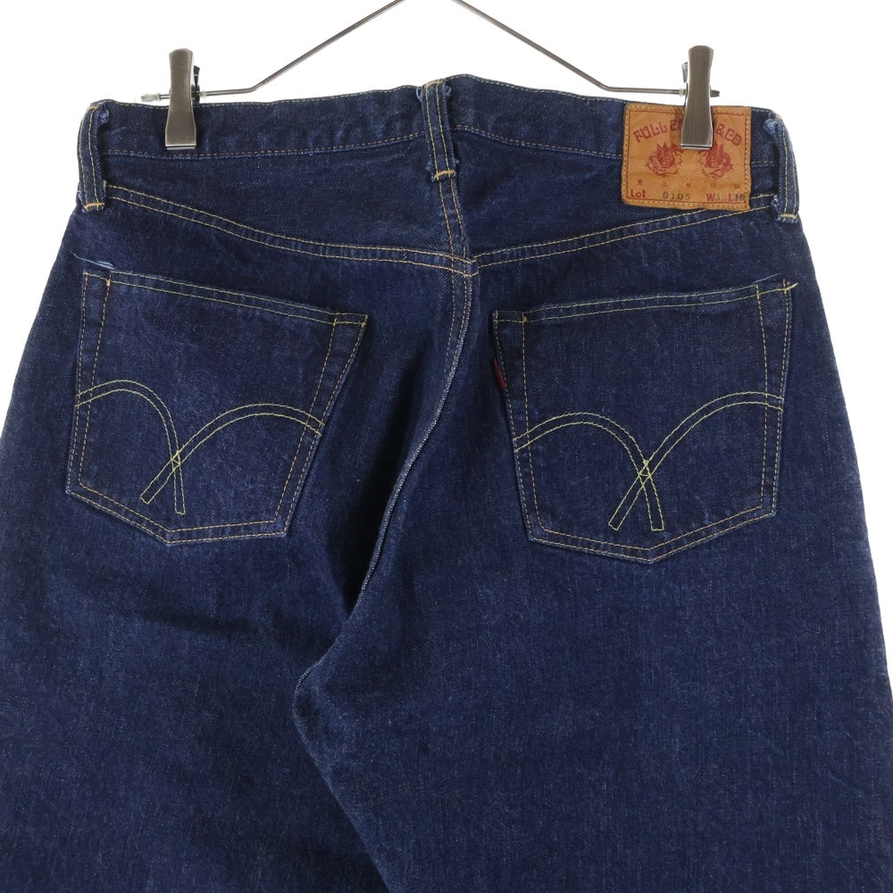 FULLCOUNT(フルカウント) 0105 ルーズストレート デニムパンツ ジーンズ インディゴ