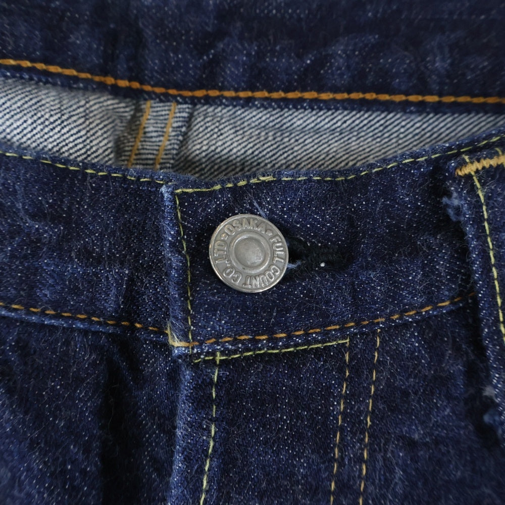 FULLCOUNT(フルカウント) 0105 ルーズストレート デニムパンツ ジーンズ インディゴ