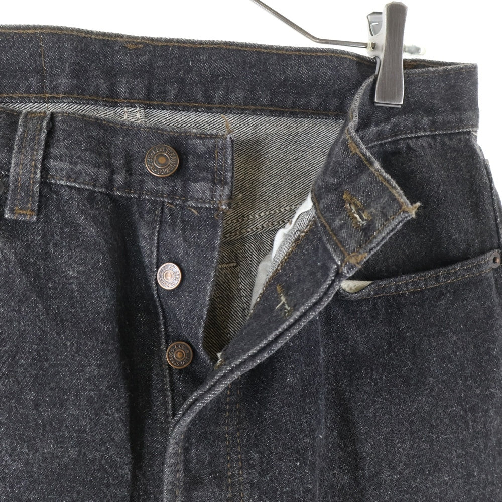 Levi's(リーバイス) 501 BLACK DENIM PANTS 501-0658 ブラックデニムパンツ アメリカ製 グレー