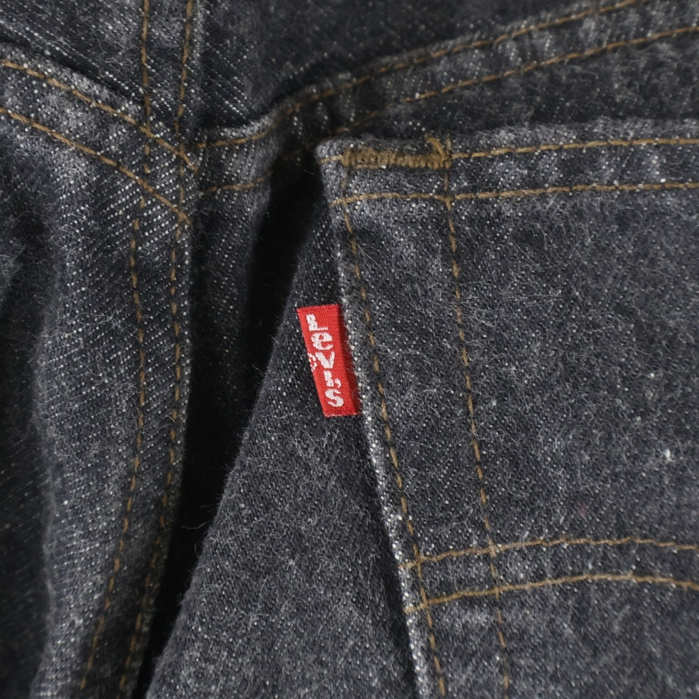 Levi's(リーバイス) 501 BLACK DENIM PANTS 501-0658 ブラックデニムパンツ アメリカ製 グレー