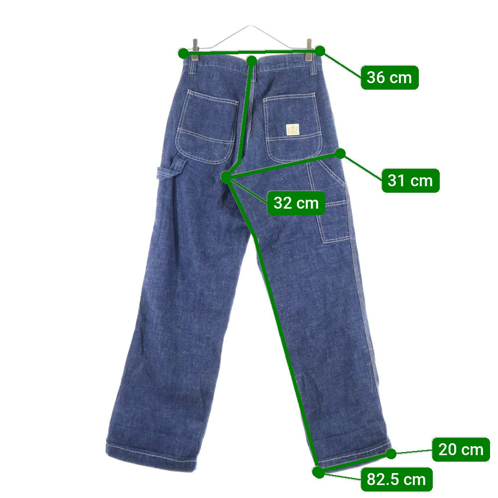 Levi's(リーバイス) ウォッシュ加工 デニムワークパンツ インディゴ 33301-1501